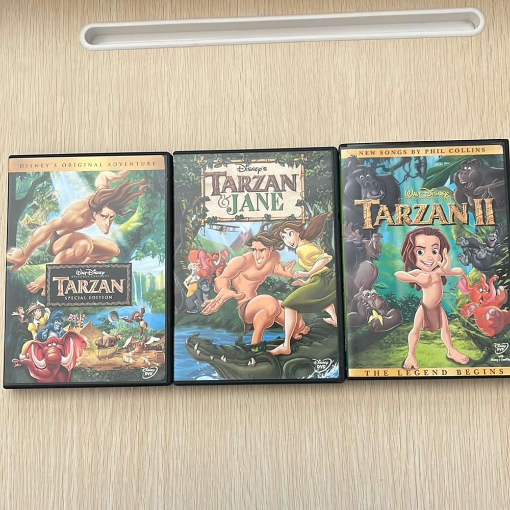 Disney Tarzan DVDs